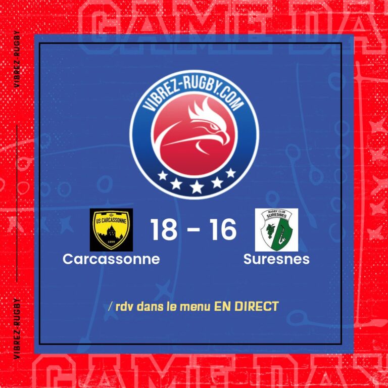 r&eacute;sultat Carcassonne - Suresnes