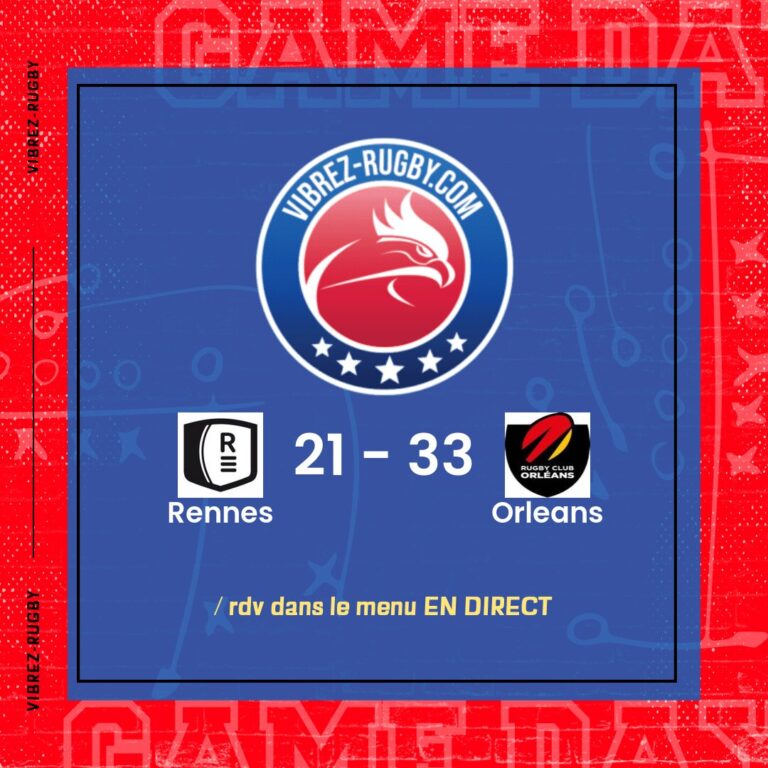 résultat Rennes - Orleans