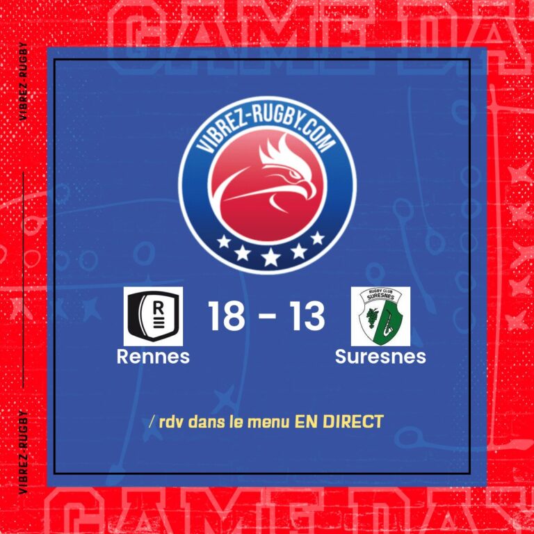 résultat Rennes - Suresnes