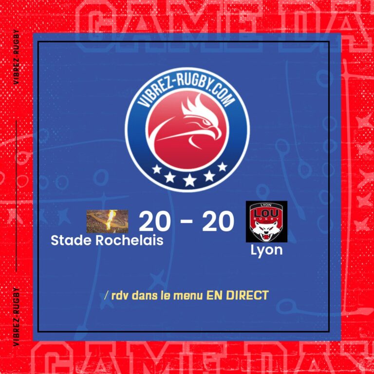 résultat Stade Rochelais - Lyon